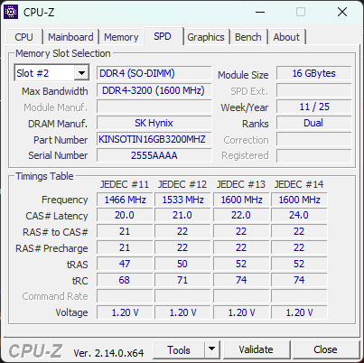 cpu-z spd
