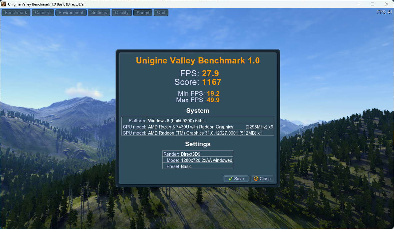 vally, basic preset