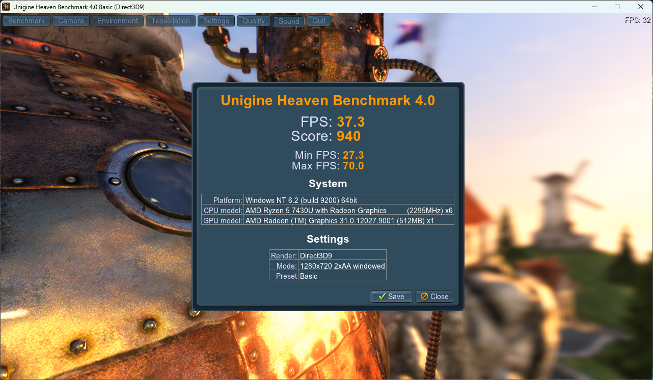 heaven, basic preset