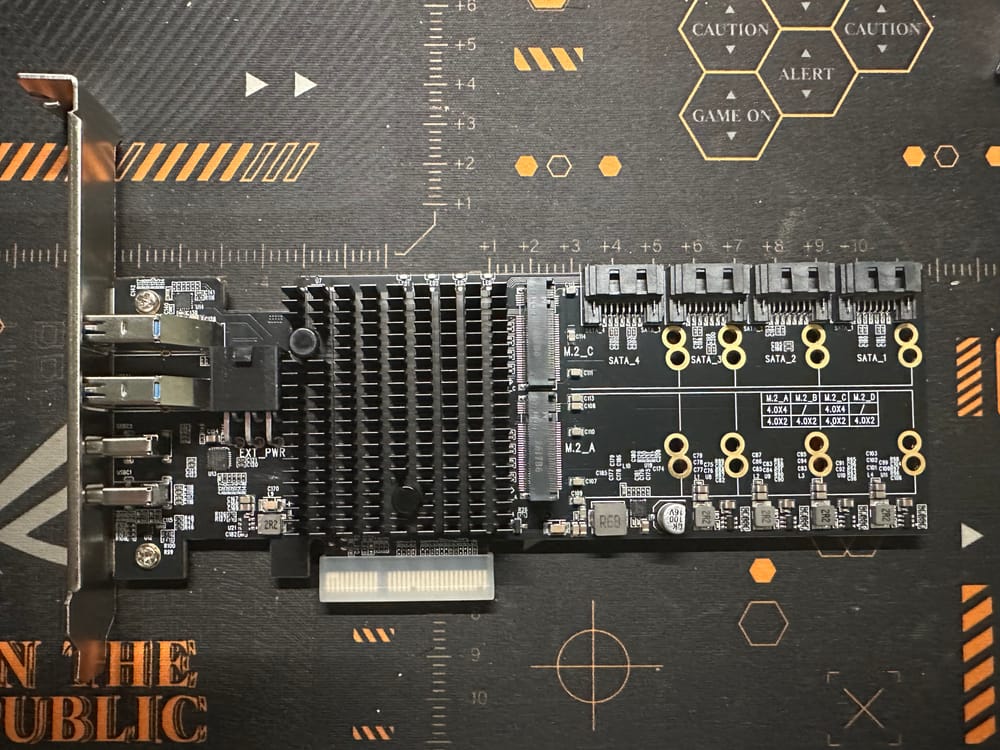Eight Drives From Four Lanes: The Lekuo SouthBridge Max Expansion Card Review