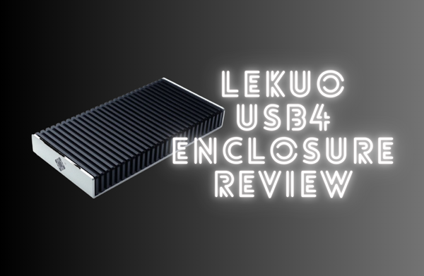 Lekuo M.2 NVMe USB4 Enclosure Review: Unbeatable Price for the Performance