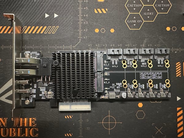 Eight Drives From Four Lanes: The Lekuo SouthBridge Max Expansion Card Review
